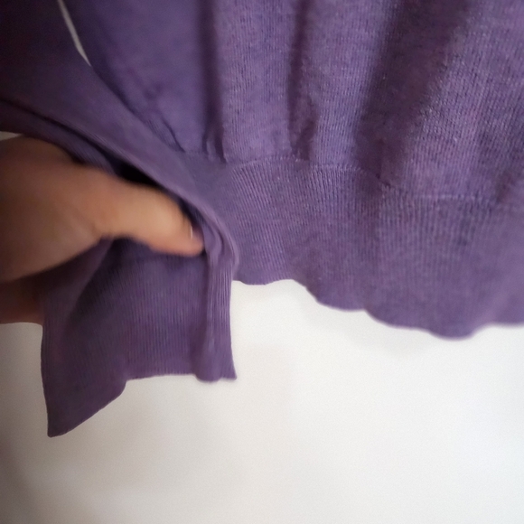 JoS. A.Bank RESERVE LONG SLEEVE 10% SILK 90% COTTON MEN'S SWEATER  L - Picture 8 of 11